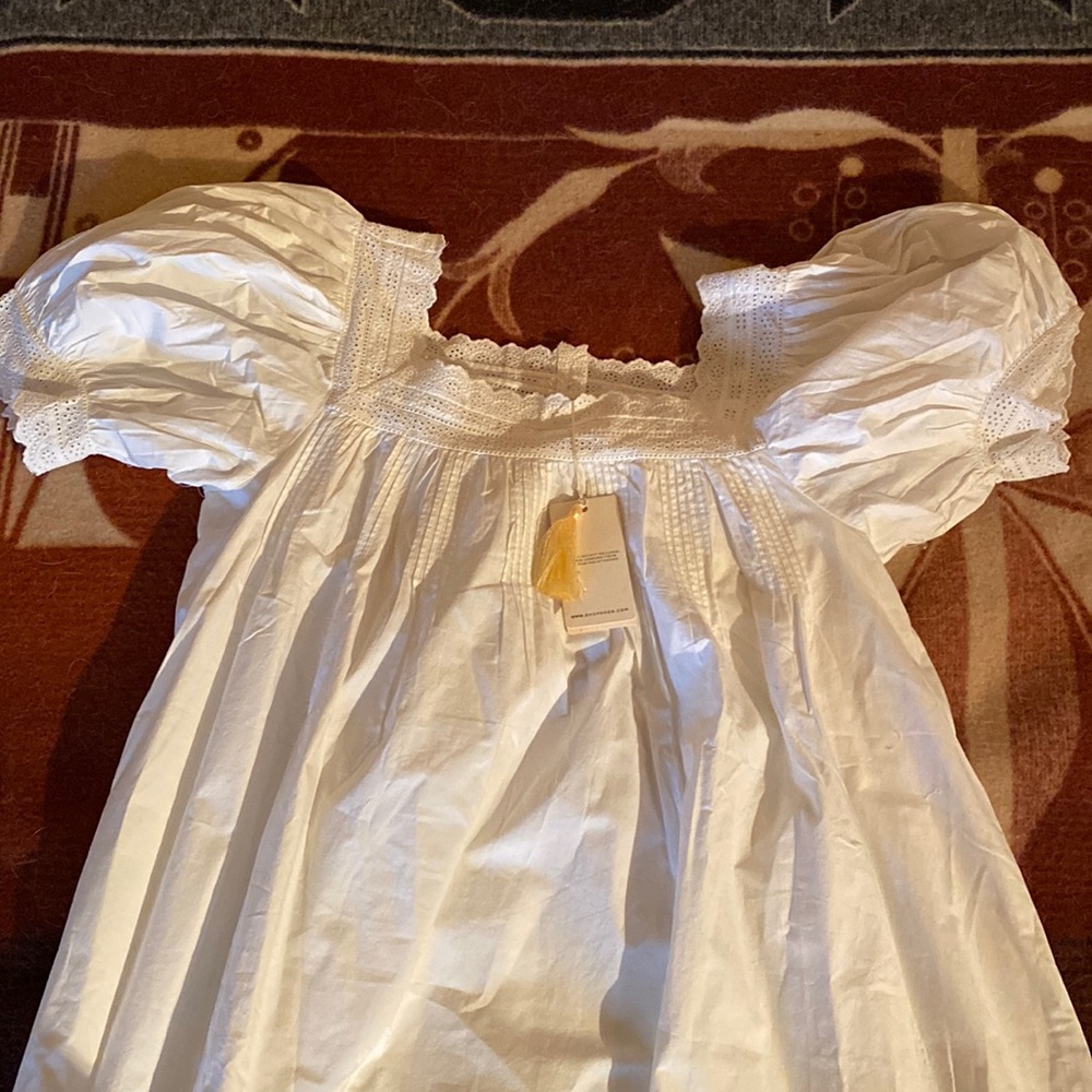 Doen Mignonette Dress S Powder NWT